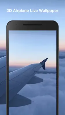 3D Airplane Live Wallpaper android App screenshot 0